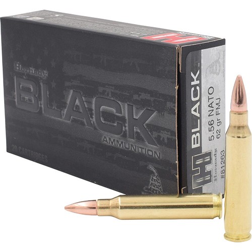 HR BLK 5.56 NATO 62FMJ 20 - Taurus Savings